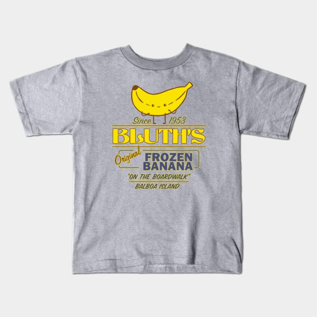 Bluth's Original Frozen Banana Kids T-Shirt by JCD666